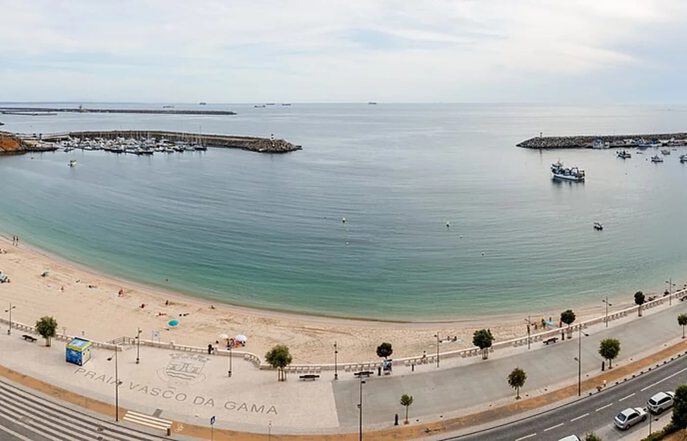 Praia Vasco da Gama, em Sines
